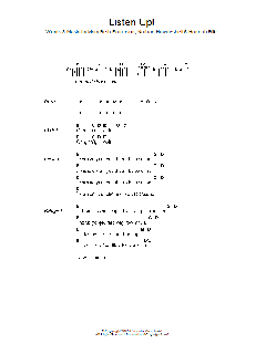 Listen Up! von Gossip (Download) 