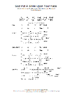 God Put A Smile Upon Your Face von Coldplay (Download) 