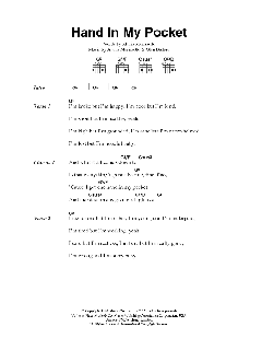 Hand In My Pocket von Alanis Morissette (Download) 