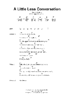 A Little Less Conversation von Elvis Presley (Download) 