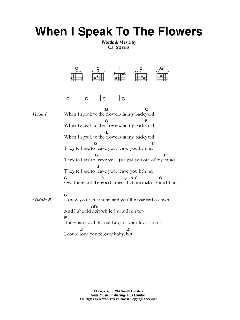 When I Speak To The Flowers (Download) 