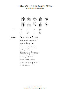 Take Me To The Mardi Gras von Paul Simon (Download) 