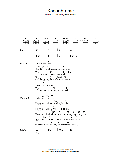 Kodachrome von Paul Simon (Download) 