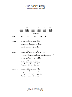 Slip Slidin' Away von Paul Simon (Download) 