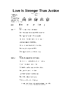 Love Is Stronger Than Justice (Download) 