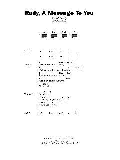 Rudy, A Message To You von Dandy Livingstone (Download) 