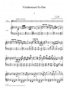 Konzert für Viola Es-dur von Carl Friedrich Zelter im Alle Noten Shop kaufen