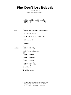 She Don't Let Nobody von Dino Fekaris (Download) 