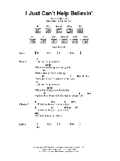 I Just Can't Help Believin' von Elvis Presley (Download) 
