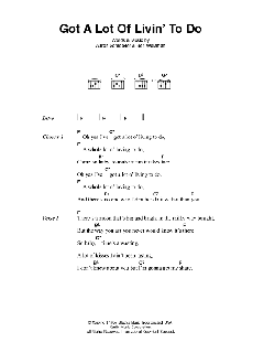 Got A Lot Of Livin' To Do von Elvis Presley (Download) 