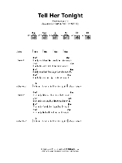 Tell Her Tonight (Download) 