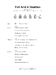 Evil And A Heathen (Download) 