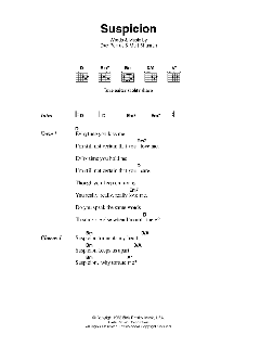 Suspicion von Doc Pomus (Download) 