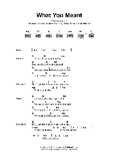 What You Meant (Download) 