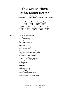 You Could Have It So Much Better (Download) 