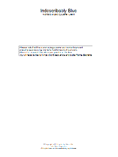 Indescribably Blue von Elvis Presley (Download) 