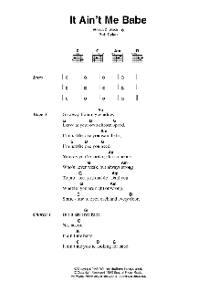 It Ain't Me Babe von Johnny Cash (Download) 