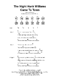 The Night Hank Williams Came To Town von Johnny Cash (Download) 