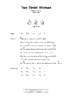 Two Timin' Woman (Download) 