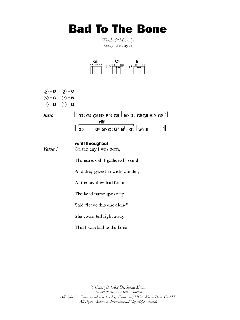 Bad To The Bone (Download) 