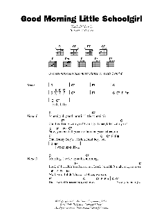 Good Morning Little Schoolgirl (Download) 