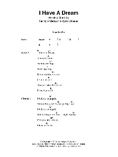 I Have A Dream von ABBA (Download) 