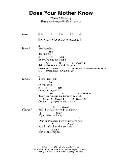 Does Your Mother Know von ABBA (Download) 