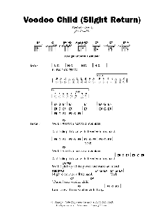 Voodoo Child (Slight Return) von Jimi Hendrix (Download) 