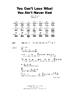 You Can't Lose What You Ain't Never Had (Download) 
