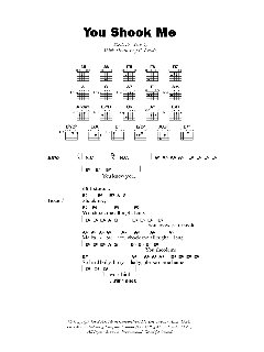 You Shook Me von Led Zeppelin (Download) 