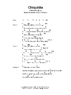 Chiquitita von ABBA (Download) 