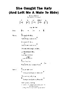 She Caught The Katy (And Left Me A Mule To Ride) (Download) 