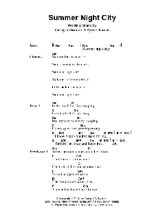 Summer Night City von ABBA (Download) 