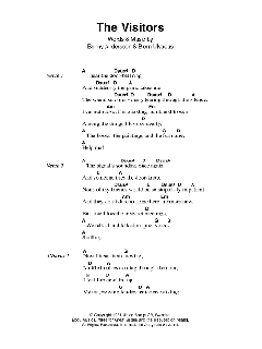 The Visitors von ABBA (Download) 