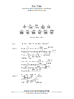 Fix You von Coldplay (Download) 