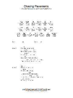 Chasing Pavements von Adele (Download) 