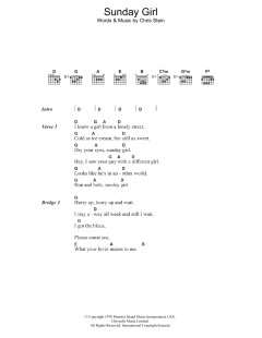 Sunday Girl von Blondie (Download) 