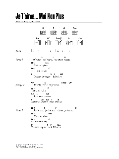 Je T'aime... Moi Non Plus von Serge Gainsbourg (Download) 