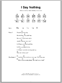 I Say Nothing (Download) 