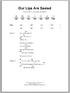 Our Lips Are Sealed (Download) 