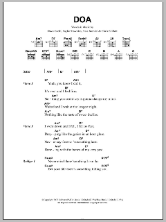 DOA von Foo Fighters (Download) 