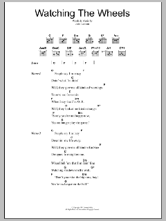 Watching The Wheels von John Lennon (Download) 