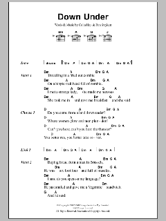 Down Under von Men at Work (Download) 