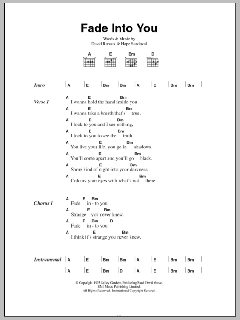 Fade Into You (Download) 