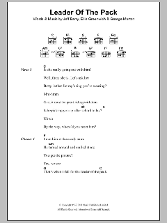 Leader Of The Pack von The Shangri-Las (Download) 