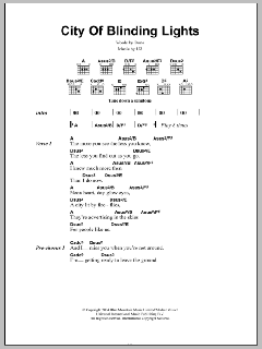 City Of Blinding Lights von U2 (Download) 