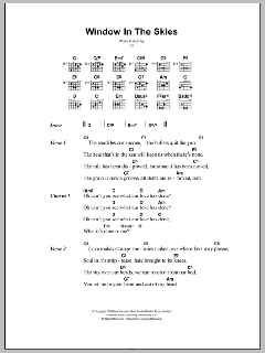 Window In The Skies von U2 (Download) 