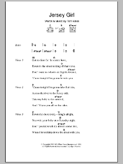 Jersey Girl von Tom Waits (Download) 