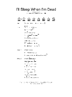 I'll Sleep When I'm Dead von Bon Jovi (Download) 