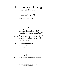 Fool For Your Loving von Whitesnake (Download) 